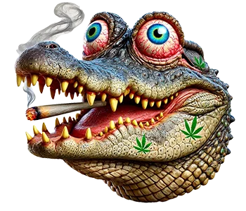 Gator Breath Strain Logo