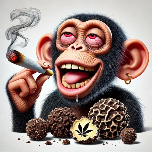 Truffle Monkey Strain Logo