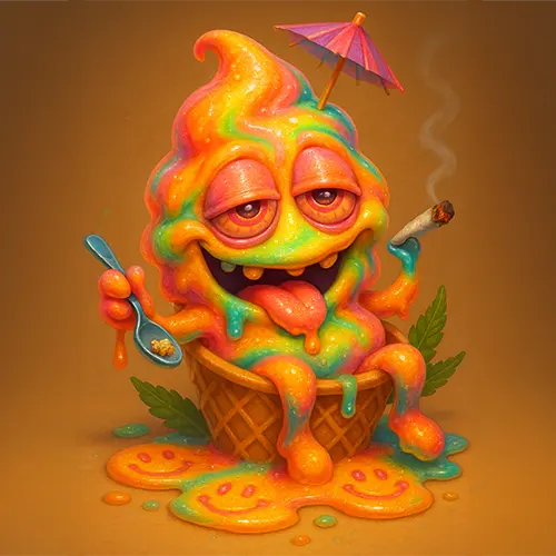 RS11 Rainbow Sherbert Strain Logo
